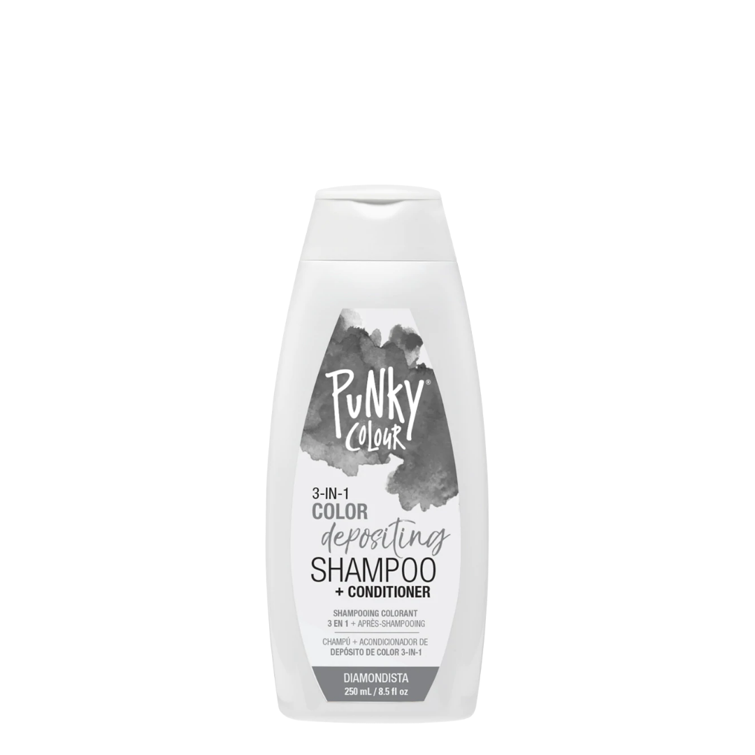 Punky Colour 3-In-1 Color Depositing Shampoo + Conditioner 250ml - Diamondista