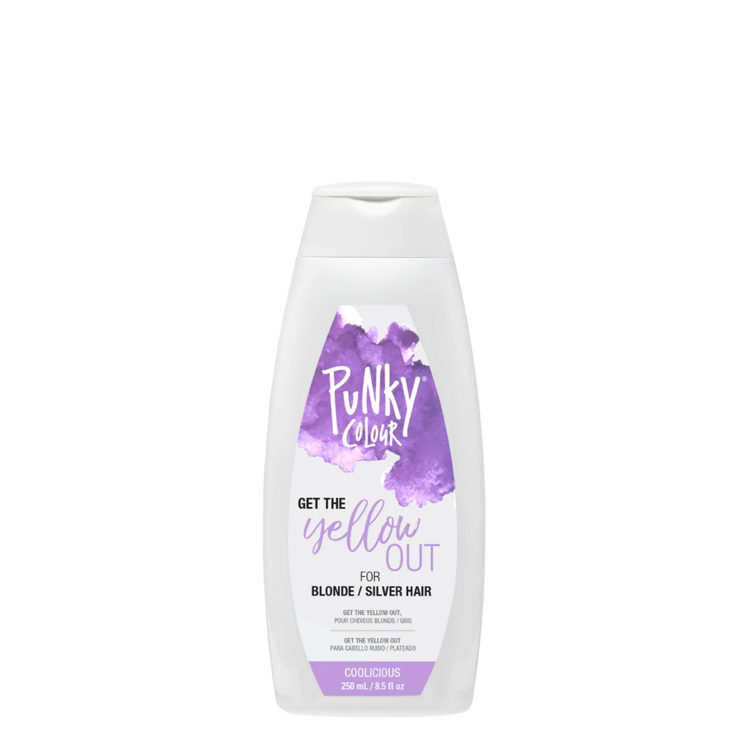 Punky Colour Get The Yellow Out Shampoo For Blonde / Silver 250ml - Coolicious