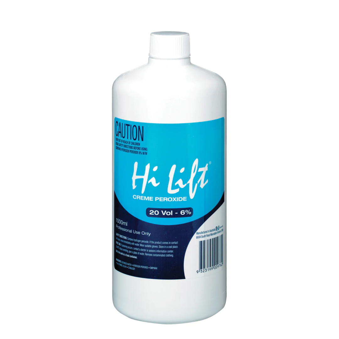 Hi Lift Creme Peroxide 20 Vol 6% 1 Litre