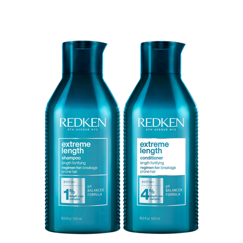 Redken Extreme Length Shampoo & Conditioner 500ml Duo