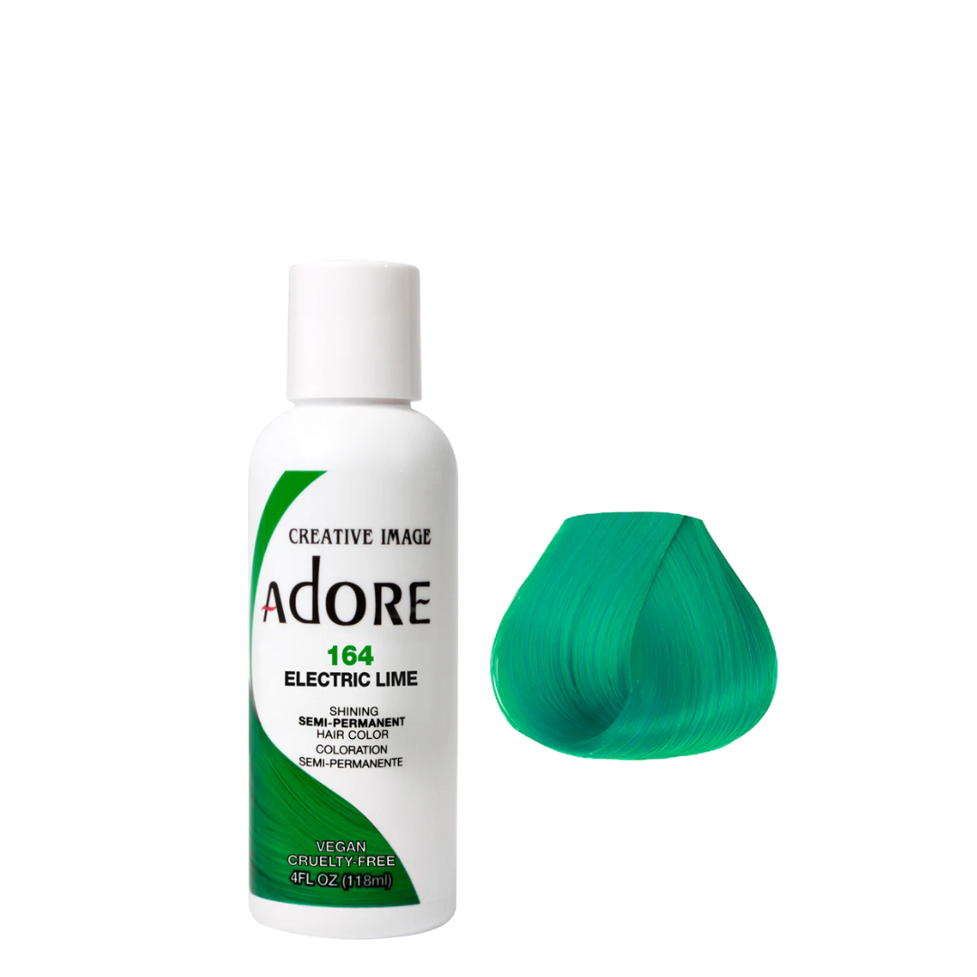 Adore Semi Permanent Hair Color - 164 Electric Lime