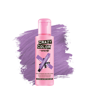 Crazy Color Semi-Permanent Hair Color Cream - 54 Lavender