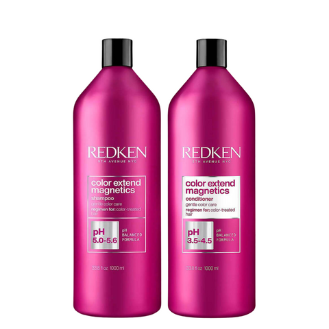 Redken Color Extend Magnetics Shampoo & Conditioner 1 Litre Duo