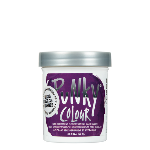 Punky Colour Semi-Permanent Conditioning Hair Colour 100ml - Purple