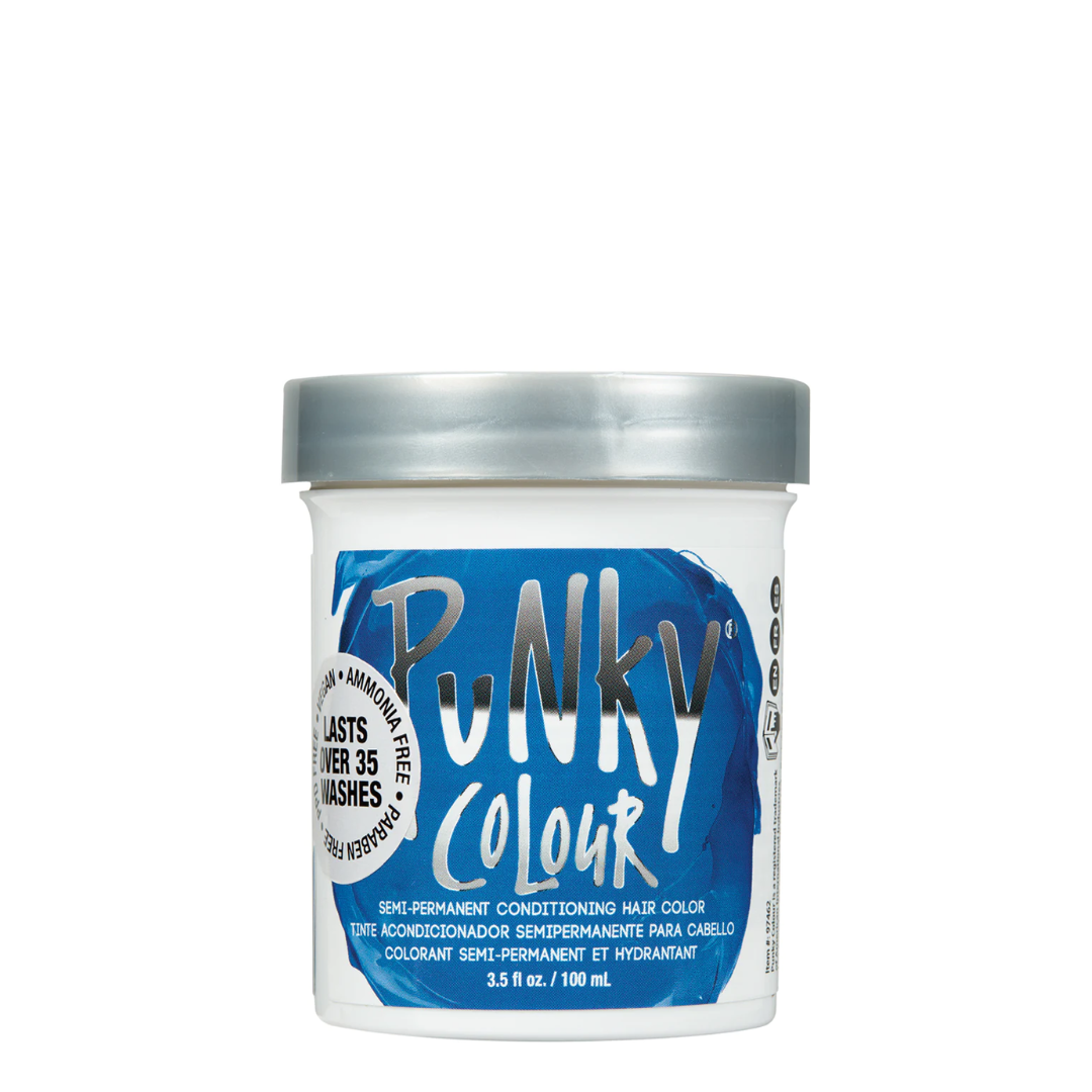 Punky Colour Semi-Permanent Conditioning Hair Colour 100ml - Atlantic Blue