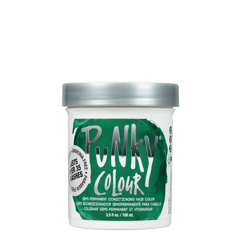 Punky Colour Semi-Permanent Conditioning Hair Colour 100ml - Alpine Green