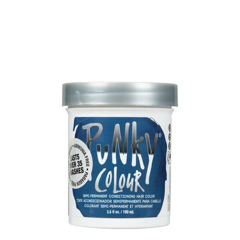 Punky Colour Semi-Permanent Conditioning Hair Colour 100ml - Midnight Blue
