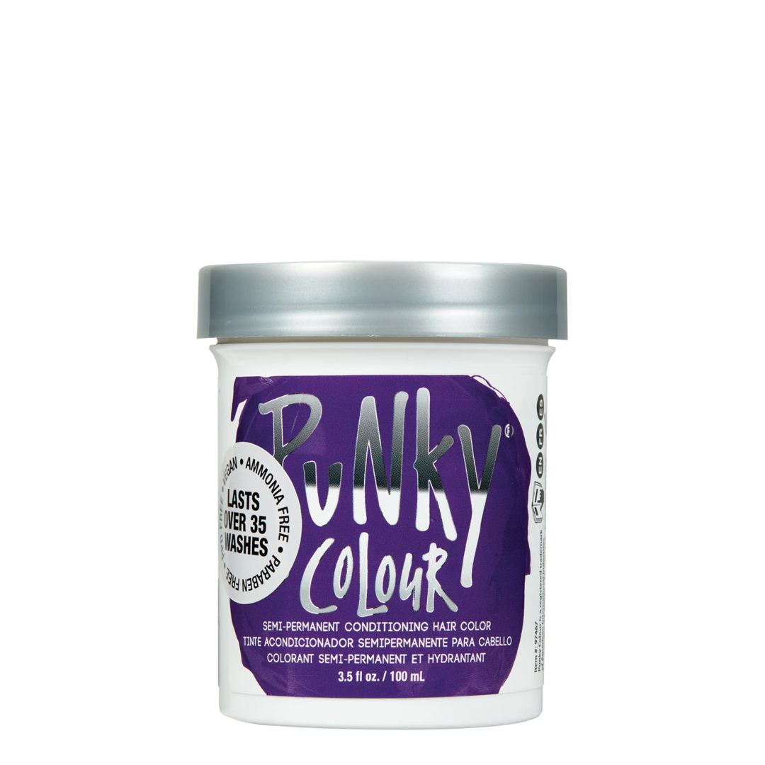 Punky Colour Semi-Permanent Conditioning Hair Colour 100ml - Plum