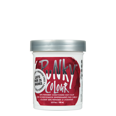 Punky Colour Semi-Permanent Conditioning Hair Colour 100ml - Poppy Red