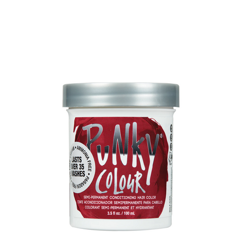 Punky Colour Semi-Permanent Conditioning Hair Colour 100ml - Red Wine