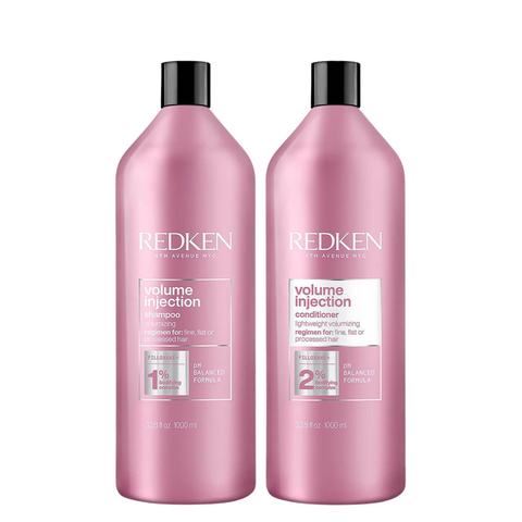Redken Volume Injection Shampoo & Conditioner 1 Litre Duo